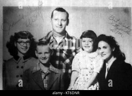 Die Familie Wright, bekannt für ihre bedeutenden Beiträge zur Luftfahrt, insbesondere die Arbeit der Brüder Orville und Wilbur Wright, war Pionier des Fluges und spielte eine entscheidende Rolle bei der Entwicklung der modernen Luftfahrt. Stockfoto