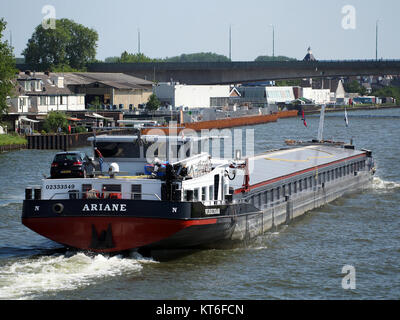 Ariane - ENI 02333549, Amsterdam-Rijn kanaal, pic9 Stockfoto