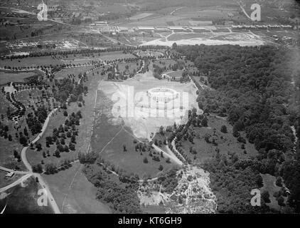 ARLINGTON National Cemetery. Blick von ARLINGTON AUS DER LUFT Stockfoto