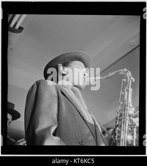 (Porträt von Illinois Jacquet, New York, N.Y., Ca. Mai 1947) (5354784548) Stockfoto