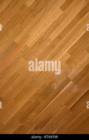 Detaillierte licht Holzfußboden parkett Textur closeup Stockfoto