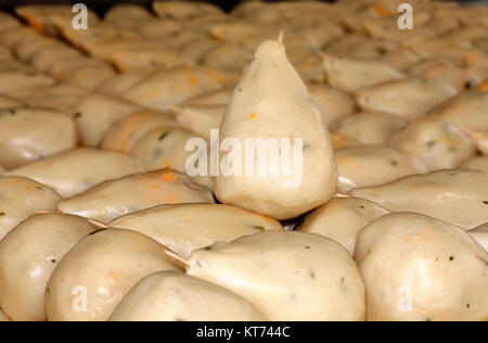 Brasilianische Backhendl snack roh Stockfoto