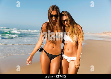 Ein Tag am Strand Stockfoto