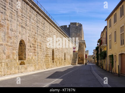 Aigues Mortes in der Camargue - Aigues Mortes in der Camargue, Frankreich Stockfoto