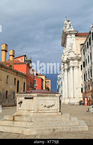 Kirche Chiesa di Santa Maria Assunta detta ich Gesuiti, Cannaregio Stockfoto