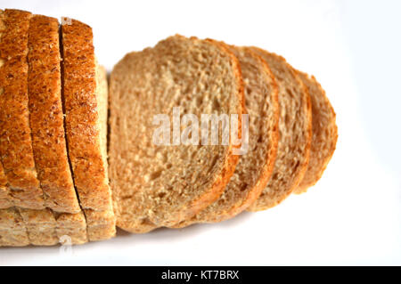 Bran Brot für Gesundheit, kleienbrot Bilder, geschnittenem Brot, Bran bran Brot für Patienten Stockfoto