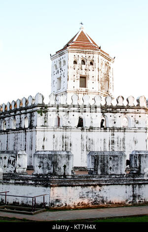 Wichai Prasit Fort Turm Kanone Bangkok Thailand Stockfoto