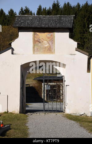 st. peter in Holz,Pfarrkirche,Lendorf,teurnia,Bischofskirche,Mittelalter,kärnten,Barock Stockfoto