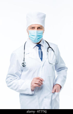 Doktor der medizinischen Maske Stockfoto