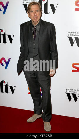 Dec 1, 2017 - Timothy-splitter Teilnahme an Frauen in Film und Fernsehen Auszeichnungen 2017 im Park Lane Hilton Hotel in London, England, Großbritannien Stockfoto