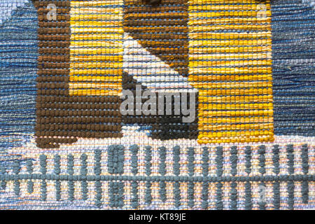 Textile Textur, Nahaufnahme. Stockfoto