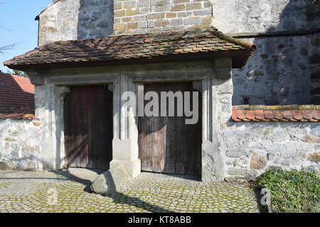 Niederzirking,st. marienkirche,Wallfahrtskirche,Annahme,ried in der riedmark,Quellheiligtum,Mittelalter Stockfoto