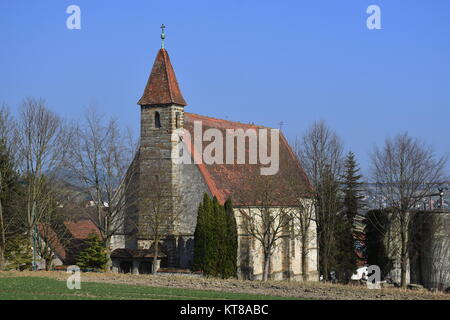 Niederzirking,st. marienkirche,Wallfahrtskirche,Annahme,ried in der riedmark,Quellheiligtum,Mittelalter Stockfoto