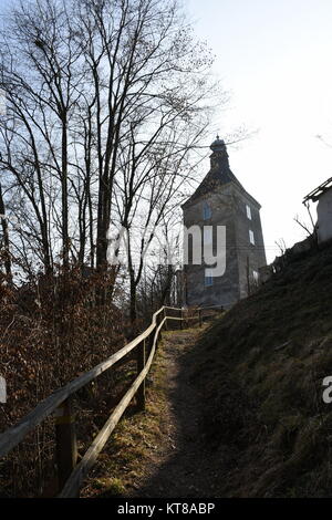 Burg, Ruine, Burgruine, reichenstein, helengeli Garten, hÃ¶henburg, mÃ¼hlviertel, freie Stadt Stockfoto