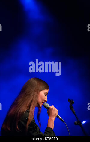 Aufführungen im Coliseu dos Recreios in Lissabon, Portugal Mit: Weyes Blut, Natalie Mering Wo: Lissabon, Lisboa, Portugal Wann: 20 Aug 2017 Quelle: Rui M Leal/WENN.com Stockfoto