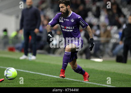 Toulouse (Frankreich), 29.November 2017 französische Fußballsport Meisterschaft Ligue 1 Saison 2017-2018 Toulouse FC gegen OGC Nizza JAKUP JIMMY DURMAZ Credit: Sebastien Lapeyrere/Alamy Leben Nachrichten. Stockfoto