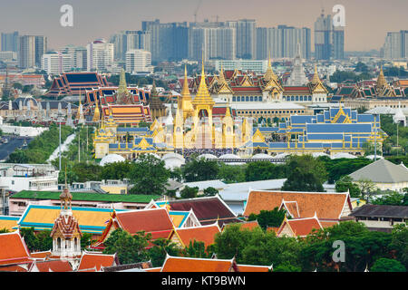 Die königliche Krematorium von König Bhumibol Adulyadej am Sanam Luang, Bangkok, Thailand Stockfoto