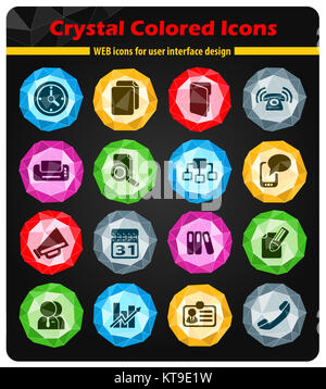 Business einfach Vektor-icons Stockfoto