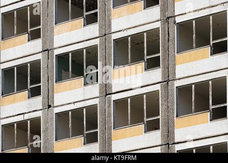 Abbruchhaus im Zentrum der Stadt magdeburg Stockfoto