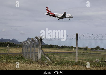 Air Mauritius beschränkt, der als Air Mauritius, ist die Fluggesellschaft von Mauritius. Die Fluggesellschaft ist in der Air Mauritius Centre mit Sitz Stockfoto