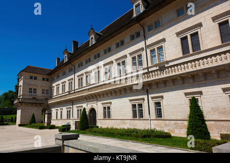 Stiftskirche Notre-Dame, Dole, Jura, Bourgogne-Franche-Comte, Frankreich Stockfoto