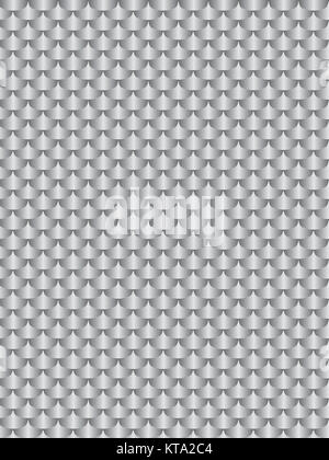 Aus gebürstetem Metall Aluminium, nahtlose Flocke Textur. Vektor-illustration Stockfoto