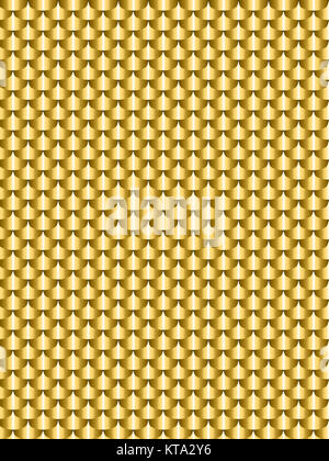 Gebürstetes Metall Gold Flake Textur nahtlos. Vector Illustration Stockfoto