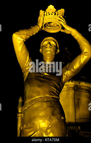 Das Gower Shakespeare Memorial in Stratford-upon-Avon, Warwickshire, England König Hal oder Henry V Stockfoto