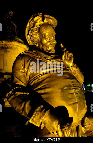 Das Gower Shakespeare Memorial in Stratford-upon-Avon, Warwickshire, England Fallstaff Stockfoto