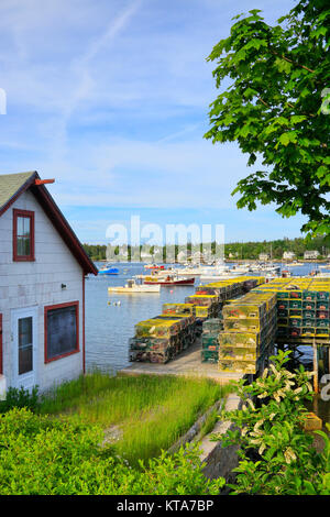 Bernard, Bernard Harbor, Mount Desert, Maine, USA Stockfoto