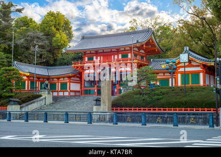 Yasaka Schrein, oder Gion Schrein, in Kyoto, Japan Stockfoto