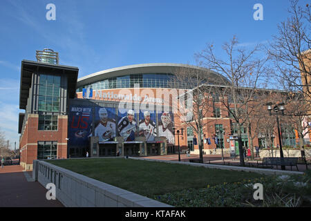 Nationwide Arena Columbus Ohio Stockfoto