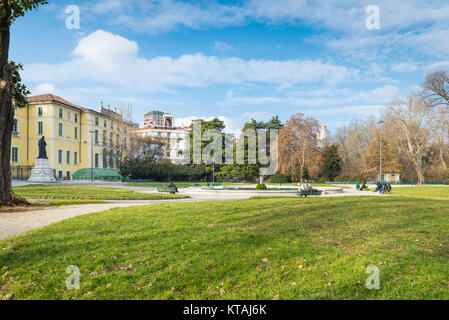 Mailand, Italien. Indro Montanelli Gärten (oder die Gärten von Porta Venezia oder Via Palestro) in Mailand Stadt Stockfoto