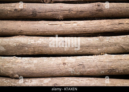Lokale Holz Brücke Gehweg Stockfoto