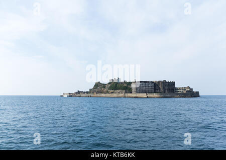 Hashima Insel in Nagasaki Stockfoto