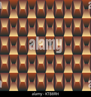 Abstrakte geometrische Muster nahtlose in der Pyramide. Gefleckten Hintergrund Stockfoto
