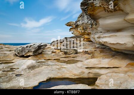 Coastal Felsformationen Stockfoto