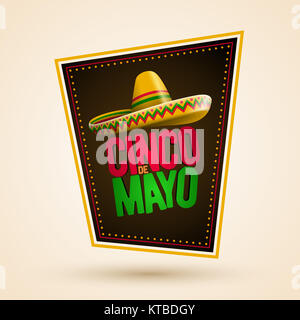 Cinco de Mayo design Stockfoto