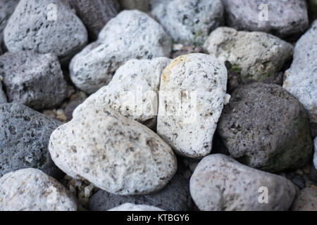 Zusammenfassung Hintergrund Mit trockenem Kies Steine Stockfoto