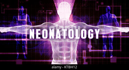 Neonatologie Stockfoto