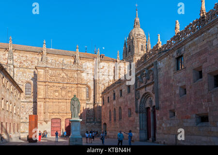 Universidad de Salamanca. Ciudad Patrimonio de la Humanidad. Castilla León. España Stockfoto