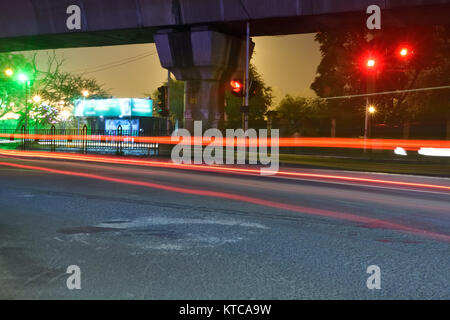 Ampel-trail Stockfoto