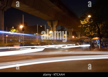 Ampel-trail Stockfoto