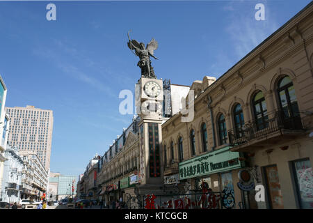 Zhongyang Dajie (Central Avenue), Stadt Harbin Stockfoto