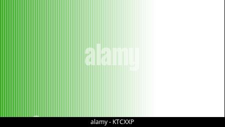 Hintergrund: Grüne und weiße Streifen mit sanftem Farbverlauf Stockfoto