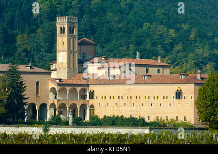 Kloster Santa Maria di Praglia bei Abano Terme, Provinz Padua, Venetien, Italien Stockfoto