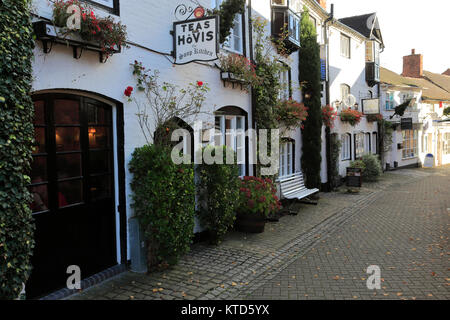 Street View in Stafford, Staffordshire, England, UK Stockfoto