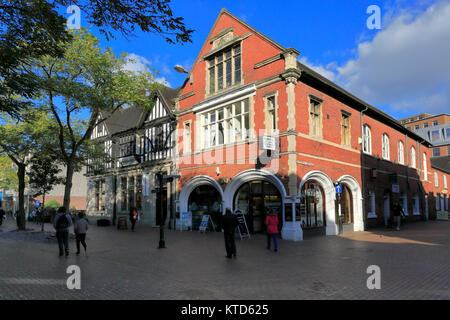 Street View in Stafford, Staffordshire, England, UK Stockfoto