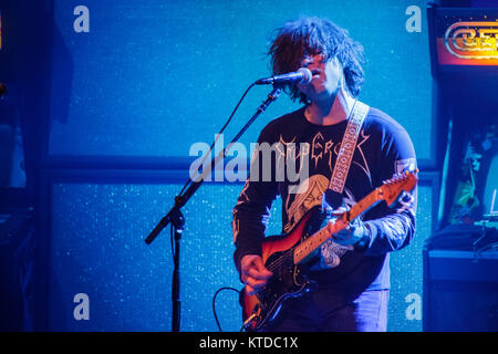 Der amerikanische Sänger, Songwriter und Musiker Ryan Adams führt ein Live Konzert in Sentrum Scene in Oslo. Norwegen, 09.03 2015. Stockfoto