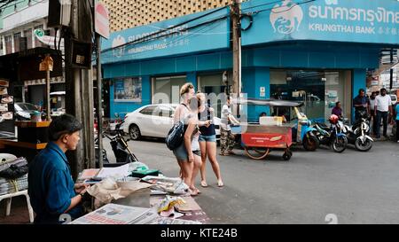 Chinatown Straßen Bangkok Thailand Alltag Dinge, die Sie sehen werden Stockfoto